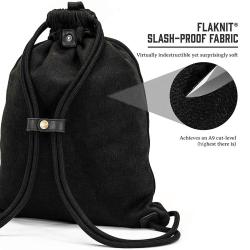 Slash-proof Fabric Backpack with Combination Lock Anti Knife Bag Water Proof Cut Resistant Knapsack Anti-theft Bag