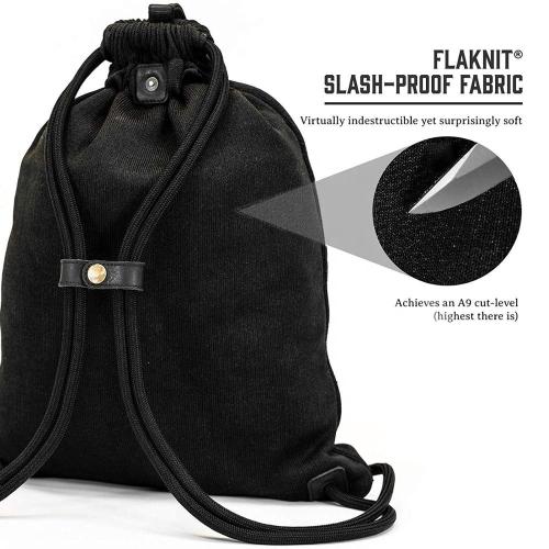 Slash-proof Fabric Backpack with Combination Lock Anti Knife Bag Water Proof Cut Resistant Knapsack Anti-theft Bag
