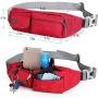 Smell Fanny Pack Belt Bag Fanny Packs for Women Men Fashion Waterproof Waist Pack with 3 Pouches Adjustable Strap