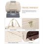 LOVEVOOK 2pcs waterproof trendy overnight shoulder crossbody handbag large carry on Weekender outdoor travel luggage duffel bags