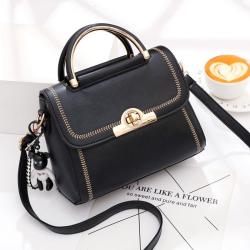 2024 New Fashion Embroidery Lace Portable Small Shoulder Messenger Bag Single Handle Chain Color Matching Ladies' Wholesale