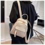 ZR181 Wholesale Of New Korean Soft Leather Women's PU Backpack Waterproof Wear-resistant Fashion Travel Backpack
