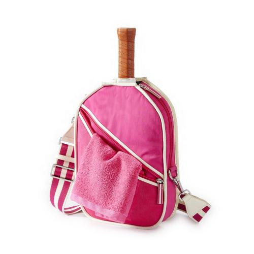 CHANGRONG Custom Women Men Reversible Nylon Crossbody Sling Bag multifunction Pickleball Racket Backpack Bag