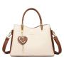 2024 Bags for Women Fashion Portable Messenger Bag Contrast Color Handbag with Portable Shoulder Strap New Style for Ladies