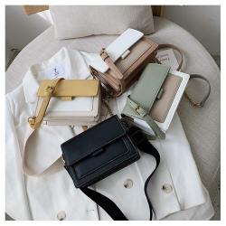 Hot selling square handbags for women's branded crossbody hand bags ladies luxury shoulder bag wholesale