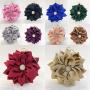 Fashion ladies shoulder bags round wedding party bags women purses red flower handbags  velvet evening bags wholesale