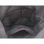 Custom Gray Shark Nylon Sports Gym Bag for Women Men Children Large Size with Interior Pockets Drawstring Backpack