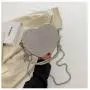 New Advanced Diamond Love Mini Chain Underarm Bag Fashionable Handheld Crossbody Bag