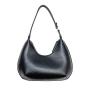 2023 Women's Bags Casual Simple Girls Women's Shoulder Bags Fashion Hand Bags Ladies Crescent Shape PU Leather Handbag