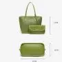 2024 Custom Handmade Woven Leather Women Bags Handbag For Ladies Luxury With Clutch