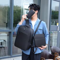 Youth Large Capacity School Backpacks Shoulder USB Charging Travel Bags For Women Men Backpack Set
