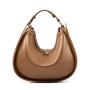 New niche design leather simple and high-end single shoulder crossbody versatile women's bag