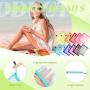 Gelory Mini Zipper Mesh Bags Lipstick Cosmetic Accessories Organizer Nylon Makeup Zipper Pouch Travel Small Cosmetic Mesh Bag