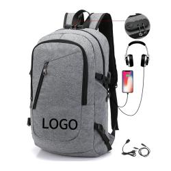custom gray smart computer laptop bags for men business backpack bags covers school bags travel outside laptop backpacks