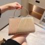 New twinkling women party clutch bag purses with handle dinner dress handbag evening wedding wrinkle clutch handbags for women