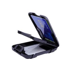 ZX080 RFID Wallet Card Holder Bank Card Holder Aluminum ABS Metal Vintage Aluminium Bag Business Card ID Case Money Clips