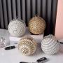 Wholesale Adequate Pearl  Round Rhinestone Women Clutch Bag Wedding Party Crystal Bag Bridal Clutches Evening Bags with handle