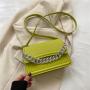 Pure Color Designer Shoulder Bags Fashion Chain Women Fashion Handbags Fold Pu Wholesale Women Handbags