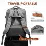 LOVEVOOK 2023 New Design Travel Big Capacity Laptop Backpack Bags With USB Charging Port 17inch Business Backpacks for Men Women