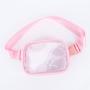 Unisex Waterproof PVC Transparent PU Bumbag Women Men Small Clear Phone Purse Sports Fanny Pack Clear Waist Belt Bag Waist Pack