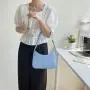 New niche one shoulder carrying fashionable small square bag sac main femm sac
