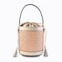 2024 New Beach Straw Bag Seaside Vacation Shoulder Bucket Bag Straw Bag for Women