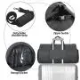 BSCI Manufacturer Premium Waterproof Business Wedding Travel Men Suit Convertible Garment Luggage Duffel Bag with Shoe Pocket