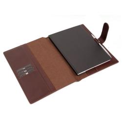 Personalised nice soft quality refillable A5 notebook diary cover A5 pu leather journal cover