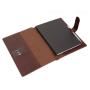 Personalised nice soft quality refillable A5 notebook diary cover A5 pu leather journal cover