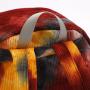 Wholesale Stock New Fashion Cute Multi Colors Custom Designer Tie-Dyed Corduroy Zipper Travel Womens Backpacks