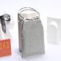 CHA012 Luxury Dinner Clutch Bags For Party Wholesale Women Wedding Hand Bag Small Square Silver Evening Bag