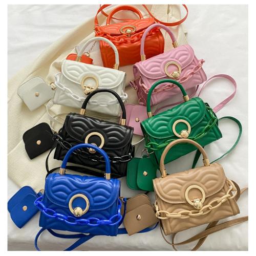 Premium Fashion Quality Handbags Stone Letter Bags Women Handbags Ladies Chains Lock Handbags