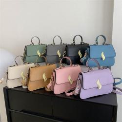 2024 new design popular ladies handbag women's  shoulder bag texture small square bag personalized crossbody bag