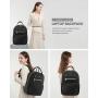 LOVEVOOK High Quality fashion Travel School bag Quilted Women Backpack with USB Port Waterproof office Business Laptop Backpack