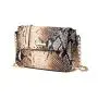 2024 Custom Logo Snake PU Leather Shoulder Bag For Women Ladies Cross Body Bags