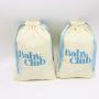Custom Logo Printed Natural Cotton Baby Clothes Toy Storage Packaging Bag Gift Pouch Muslin Drawstring Cotton Dust Bag