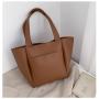 Hot Sale Woman Soft PU Leather Tote Bags Handbag Lady Autumn & Winter Fashion Large Capacity Useful Shoulder Bag
