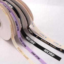 Custom Logo Printed Ribbon String Thread Cotton String