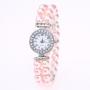 2022 Fashion Leather Woman Wrist Watch Band Quartz Wristwatch Luxury Gold Watch Creative Ladies Quartz digital watches For Women