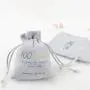 Custom Logo Printed Suede Gift Bag Mini Velvet Suede Drawstring Ring Jewelry Pouch