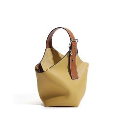 Customized Designs Bucket Bag Real Leather Luxury Ladies Shoulder Bag Small Women Hand bags