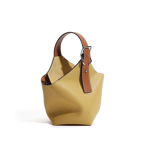 Customized Designs Bucket Bag Real Leather Luxury Ladies Shoulder Bag Small Women Hand bags