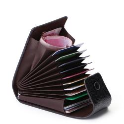 HR379 New Multi Function Card Bag Fashionable Men's and Women's Easy Carry Card Case Casual Mini Card Clip Purse Business Gifts
