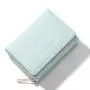 KBW512 Wallet Women Short Zipper Coin Purse High Quality Folding Ladies Multifunctional Leather Wallet Card Bag