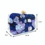 New spot embroidery handmade beaded evening bag handbag ladies retro pearl banquet evening bag women's bag