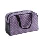 Professional Manufacturer Fashion Lattice Makeup Cosmetic Case Bag PU Leather Makeup Bag