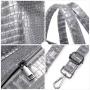 REALER wholesale ladies pu leather vegan bags fashion snake pattern shoulder crossbody bags hot sale women tote hand bags