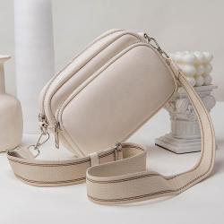 Fashion messenger bag single adjustable strap shoulder bag women zipper ladies fashion bags crossbody wholesale purses