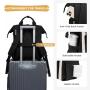 2pcs/set Carry on School College Work Travel Daypack with USB Port & pencil box Teacher Nurse Bag unisex Laptop Backpack Purse