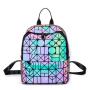 LOVEVOOK 2021 ladies backpack school bag for teenagers girls famous luxury women geometric luminous reflective backpacks
